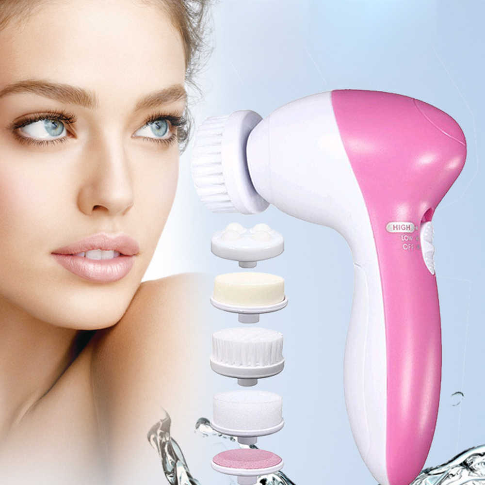 Portable Electric Facial Cleansing tool for deep clean and exfoliation