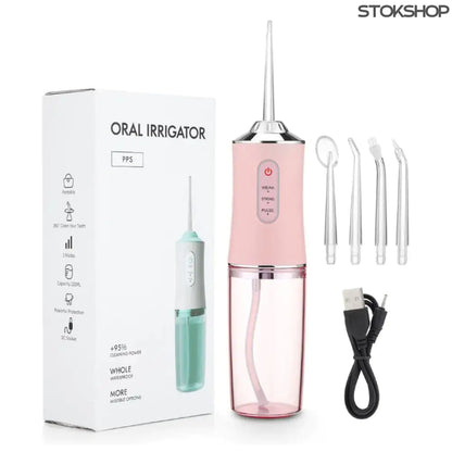 Portable Oral Irrigator with advanced water jet technology for deep cleaning