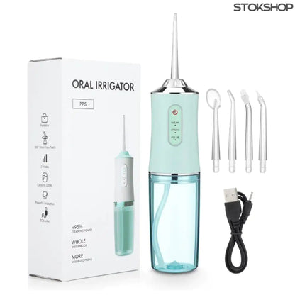 Portable Oral Irrigator designed for superior oral hygiene anywhere