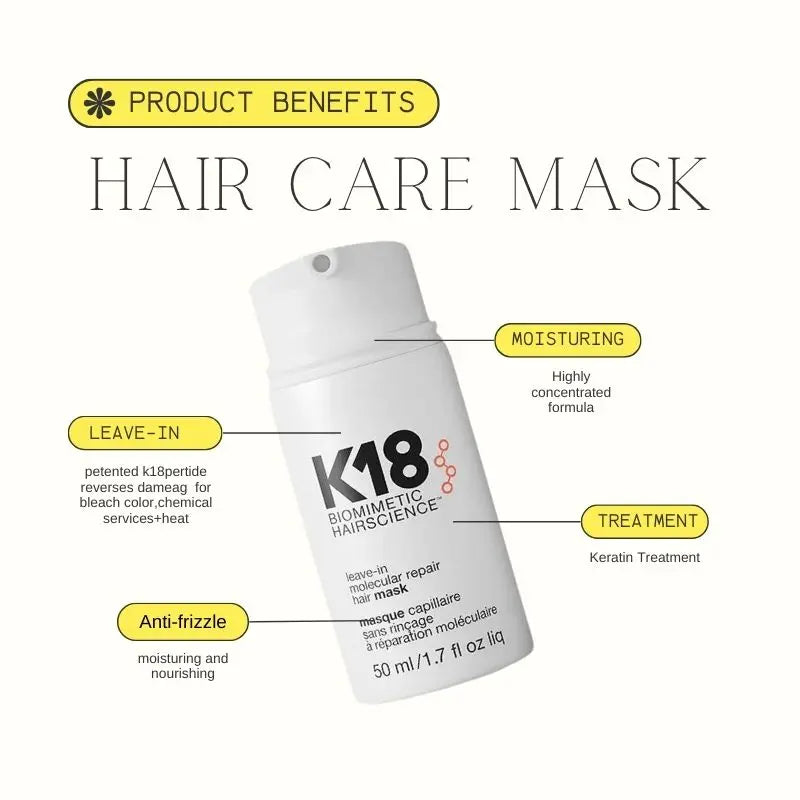 Lightweight texture and easy application of K18 mask.